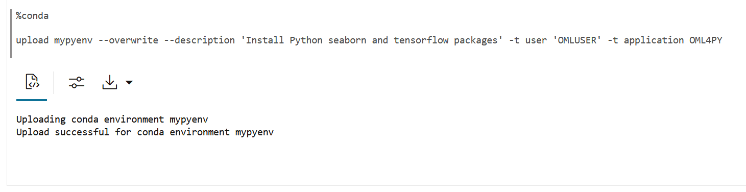 Command to load the Conda environment for Py