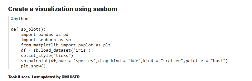 Commands