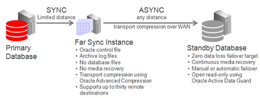 general far sync setup as described in the previous paragraph