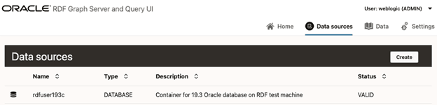 Data Sources Page