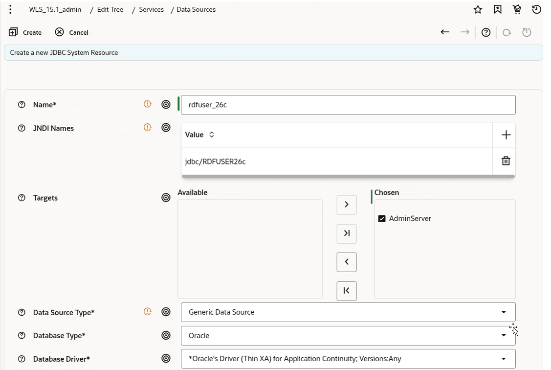 JDBC Data Source and JNDI