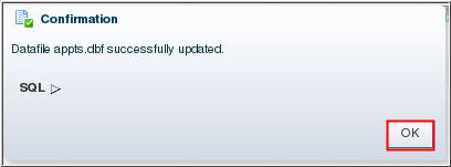confirmation page