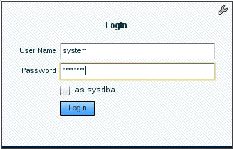 em login page