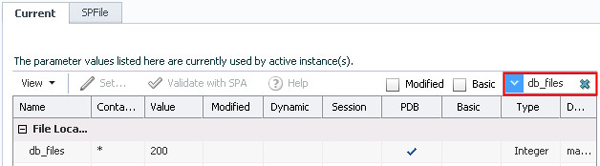 search db_files