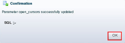 confirmation window