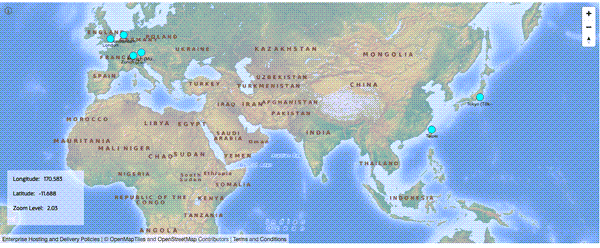 Geographical Layout Description of image follows