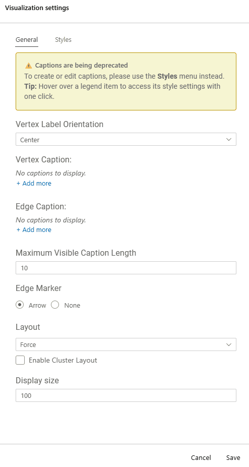 General Settings Description of image follows