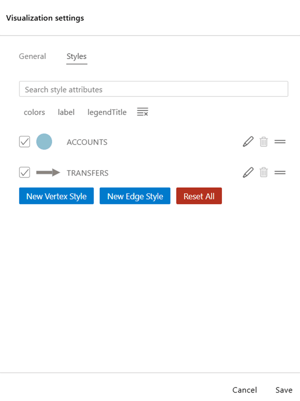 Styles Settings Description of image follows