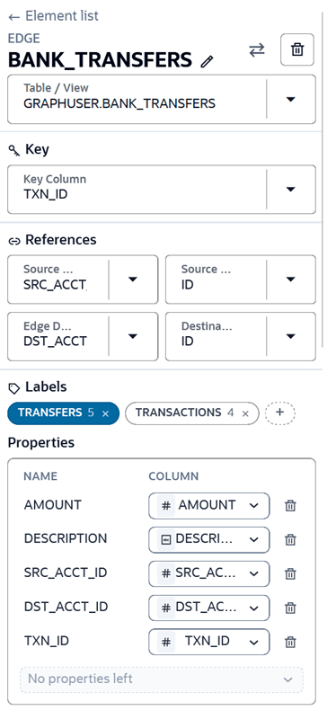 Editing Edge Details