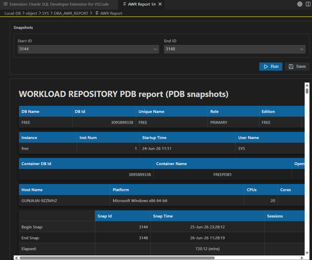 Description of dba_awr_report.png follows Description of dba_awr_report.png follows