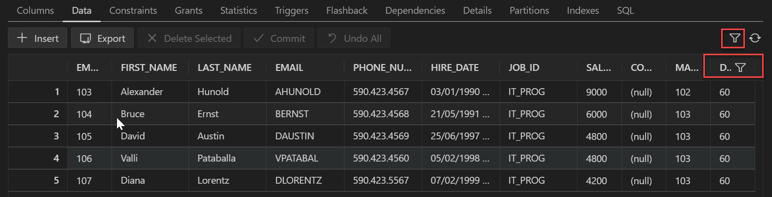 Description of table_filter.png follows Description of table_filter.png follows