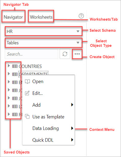 Description of worksheet_left_pane.jpg follows