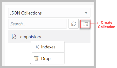 Description of json_left_pane.png follows Description of json_left_pane.png follows