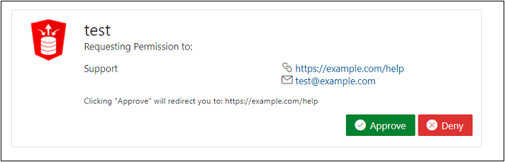 Approve Request Notification