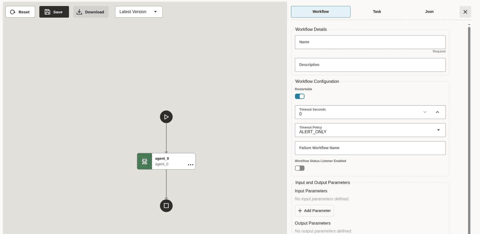 add an agentic task to workflow using the workflow builder add an agentic task to workflow using the workflow builder