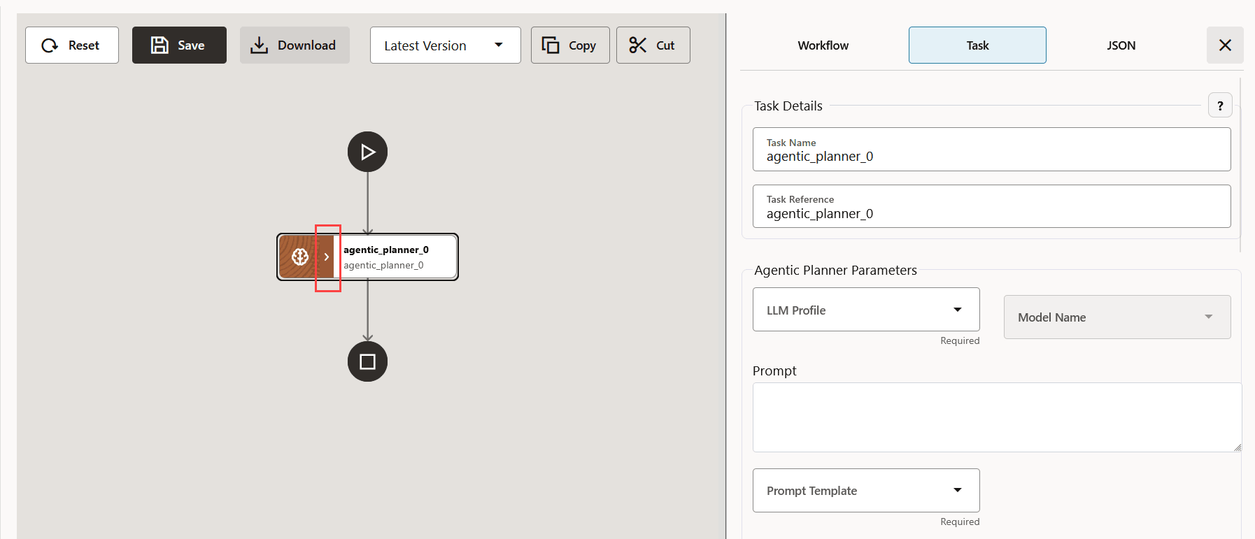 expand agentic planner task