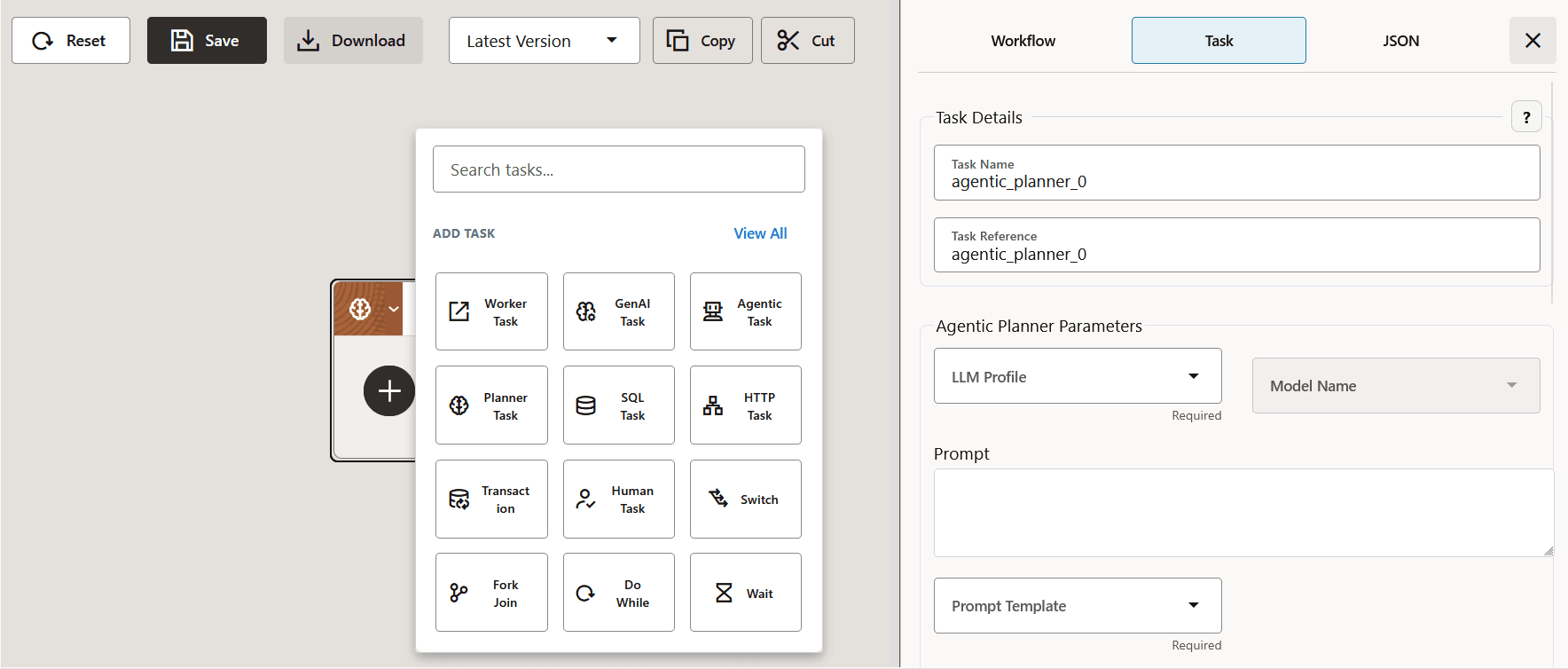 adding tasks within an agentic planner