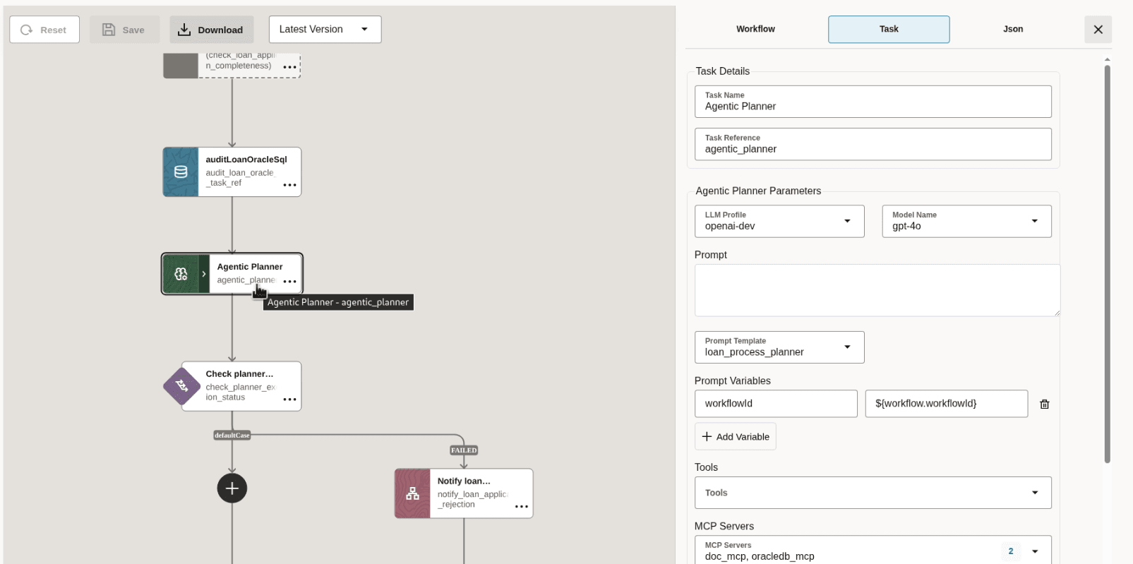 View details of a task in a workflow