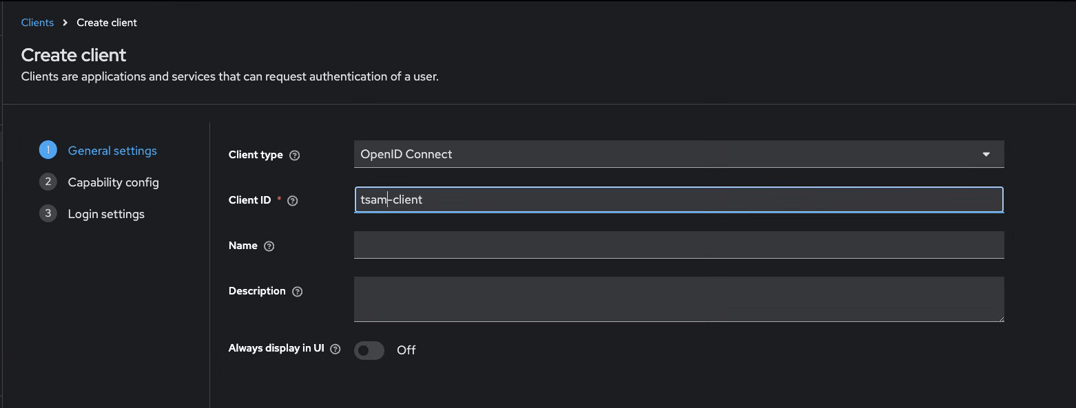 Create a Client