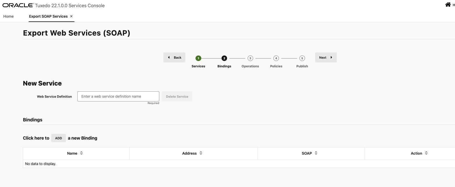 Create a Service