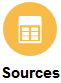 Sources icon in Essbase web interface
