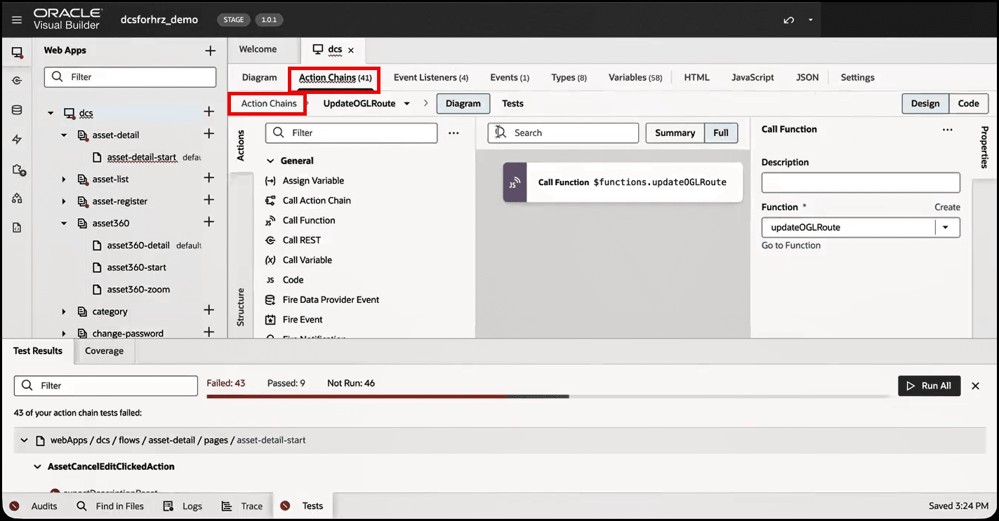 Action Chain Sub Menu Action Chain Sub Menu