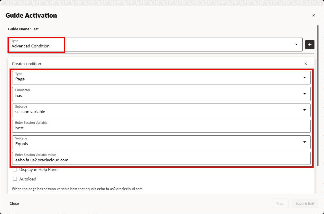 Guide Activation