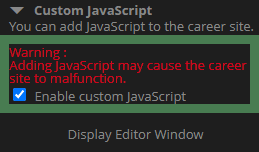 expanded menu expanded menu