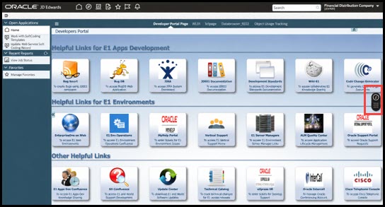OGL Widget on JDE