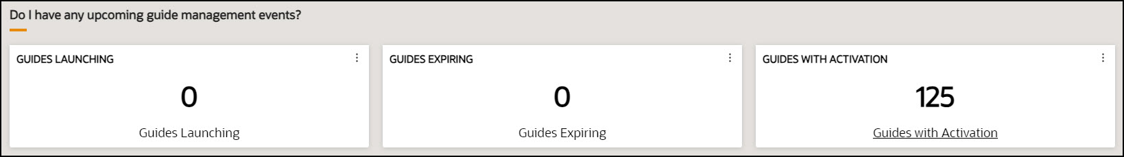 do I have guide mangangement option