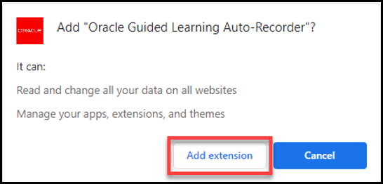 Add Extension Add Extension