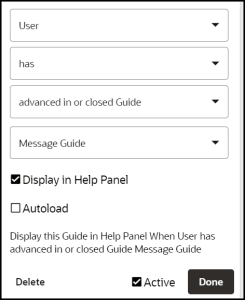 Closed the guide Closed the guide