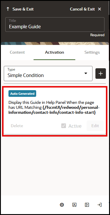 Auto Generated Auto Generated