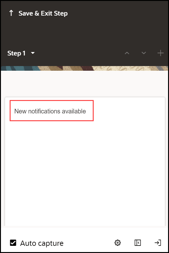 Beacon step Beacon step