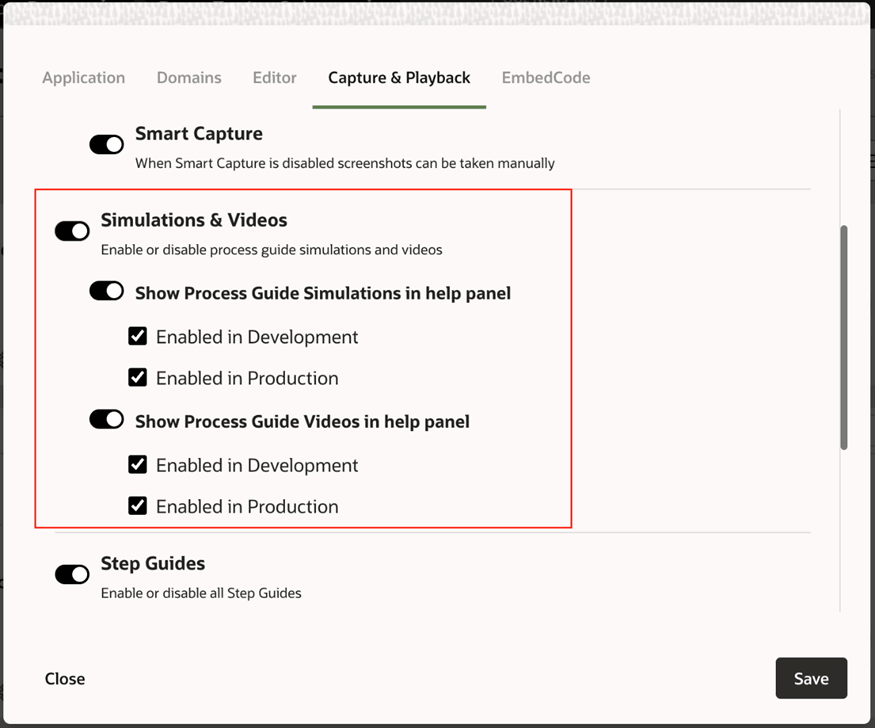 Capture and Playback