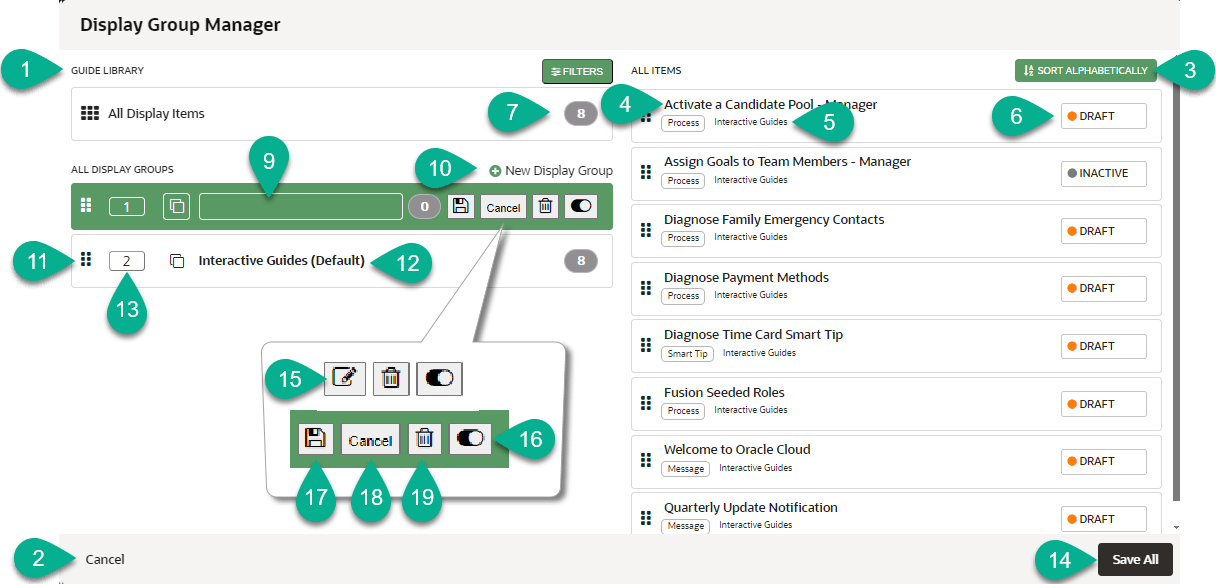 Display Group Manager