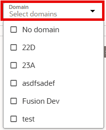 Domain Select