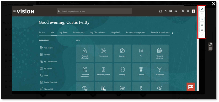 Editing Toolbar Editing Toolbar