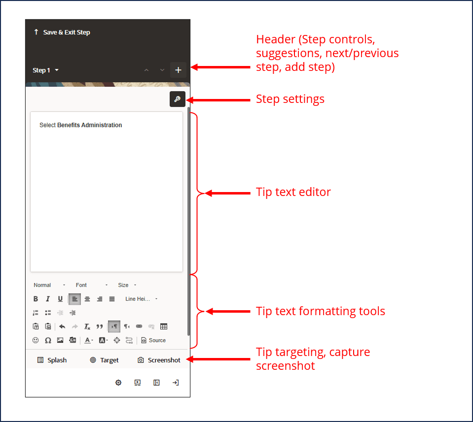Full Editor Panel Full Editor Panel