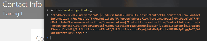 finding the route in chrome console finding the route in chrome console