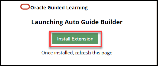 Install Extension Install Extension