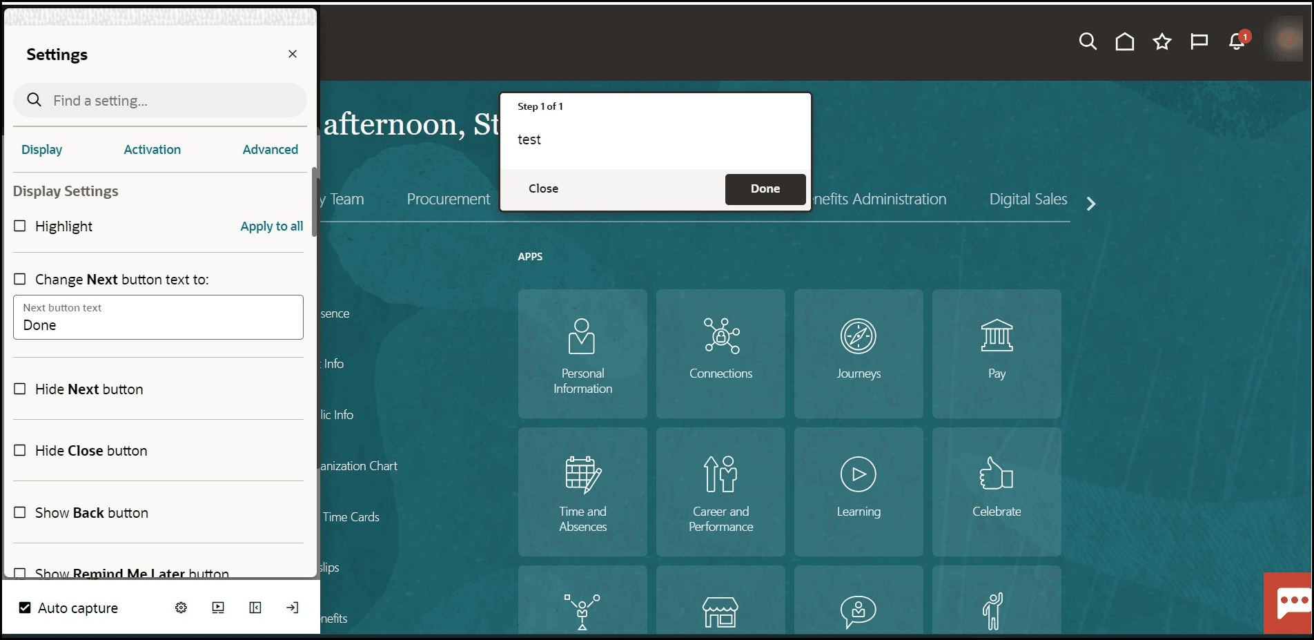OGL Editor Screen OGL Editor Screen