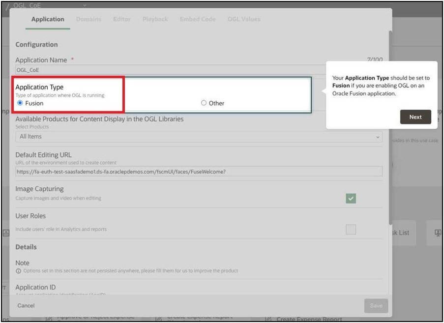 application application