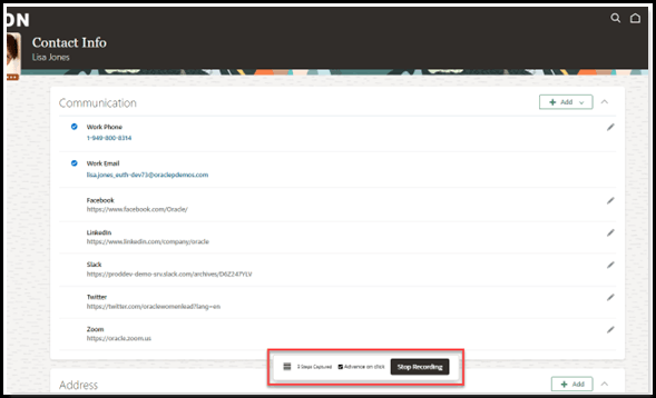 Stop Recording Stop Recording