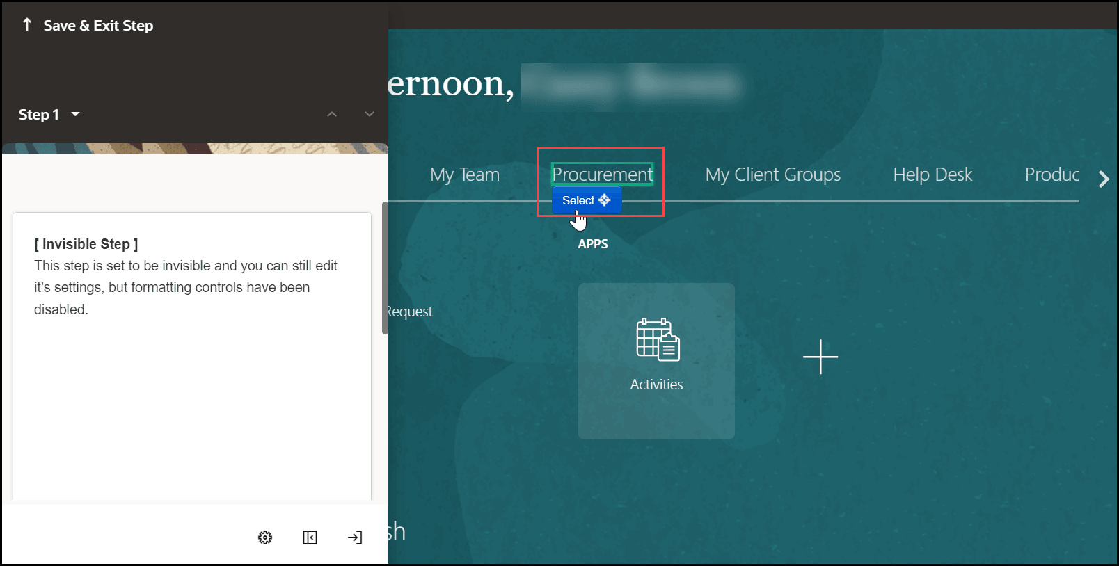 Select target Select target