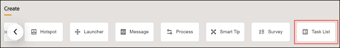 Create options