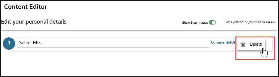 content editor