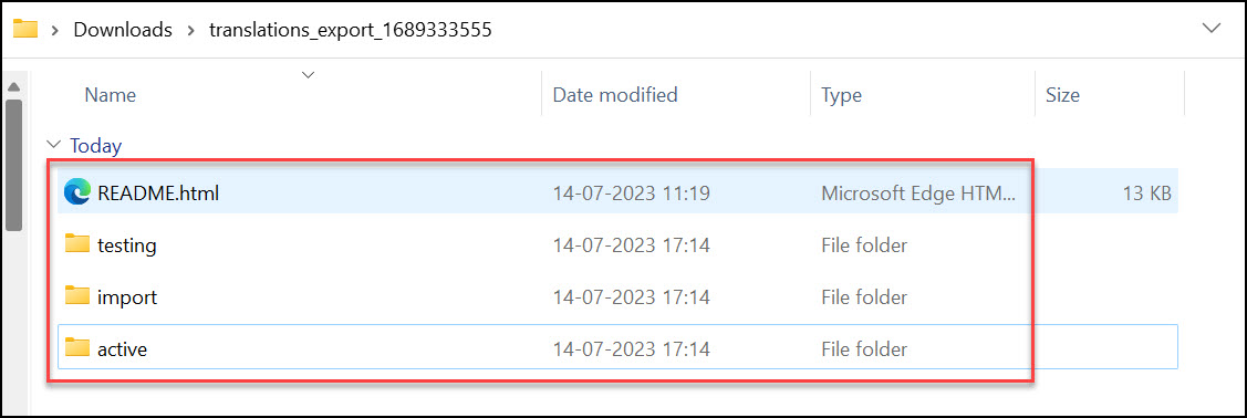downloads folder
