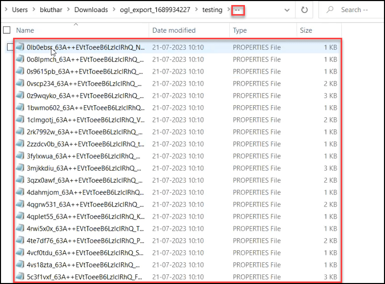guides exported