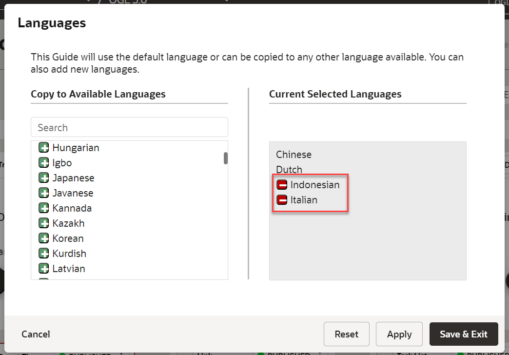languages